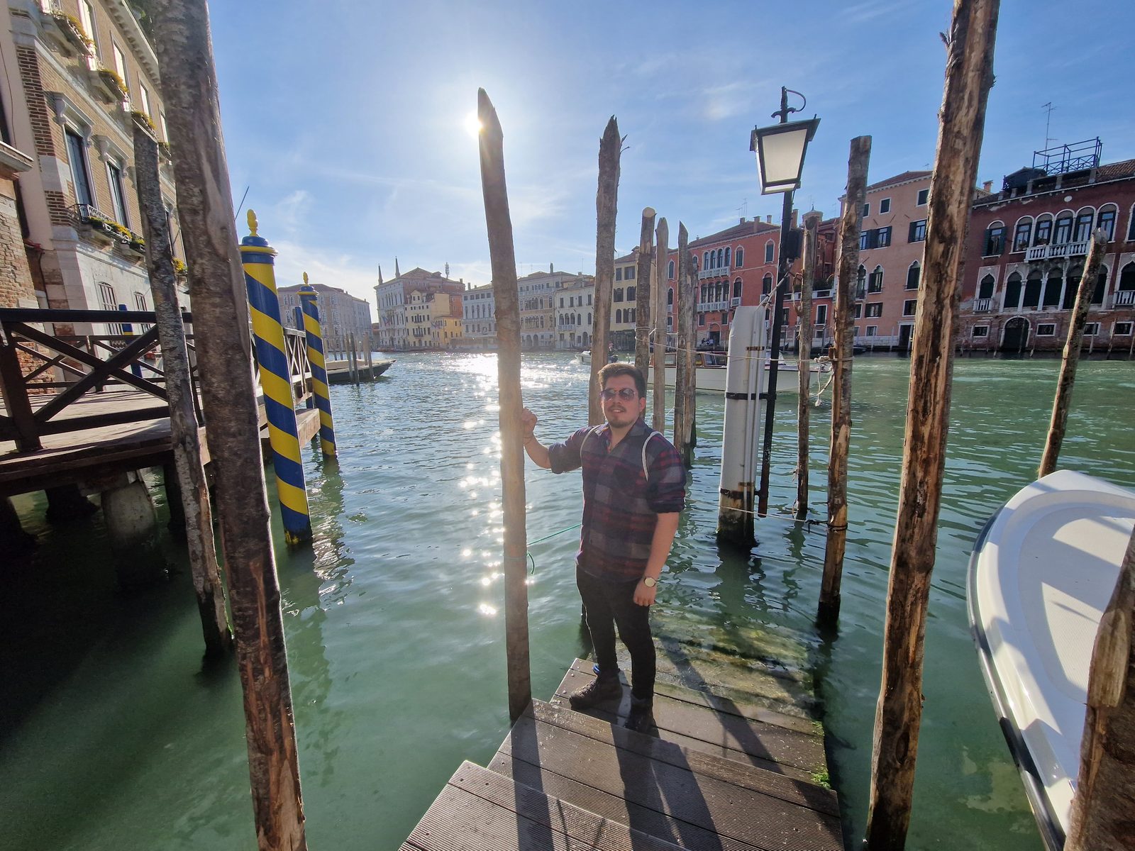 Marcelo en el Gran Canal de Venecia, escapada desde Irlanda